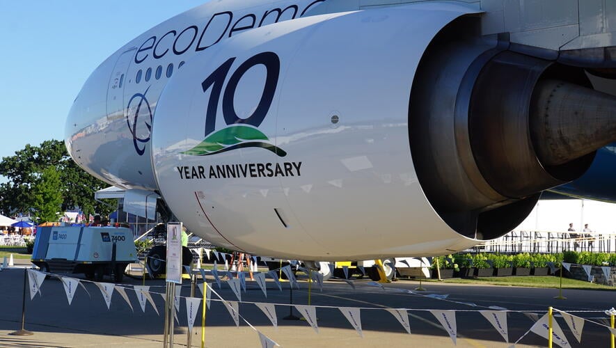 Boeing ecoDemonstrator at EAA AirVenture Oshkosh 2022