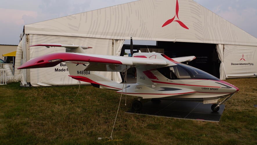 Icon A5 Astra Red livery