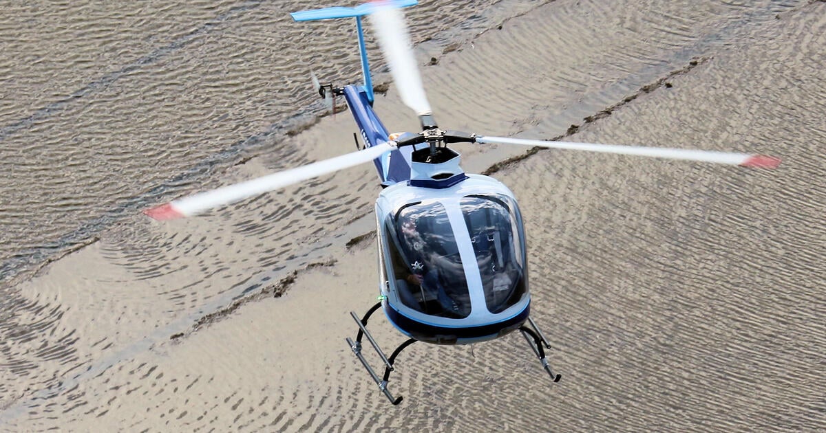 Konner's K1-S19 light helicopter